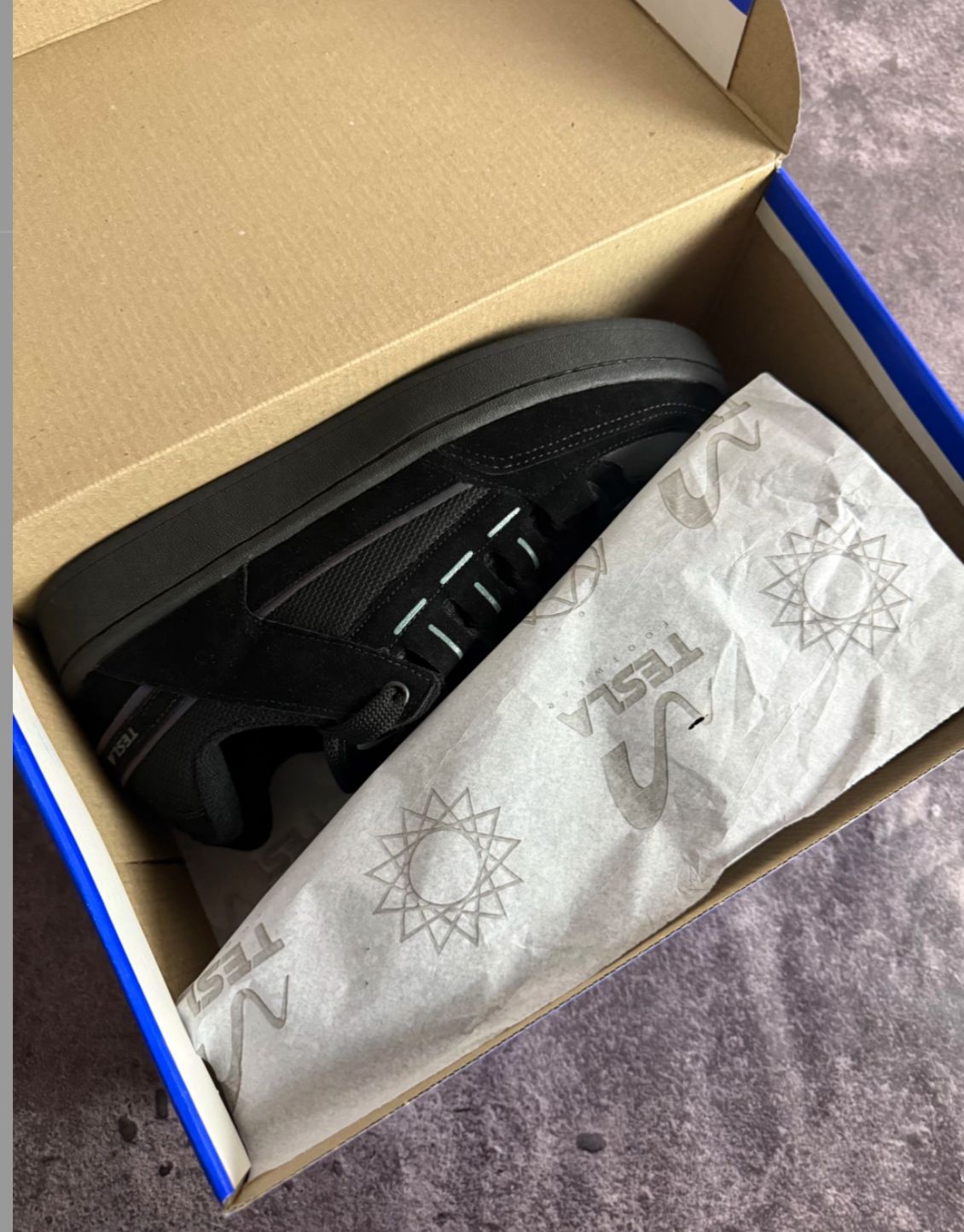 Tênis Tesla Coil Black Reflect