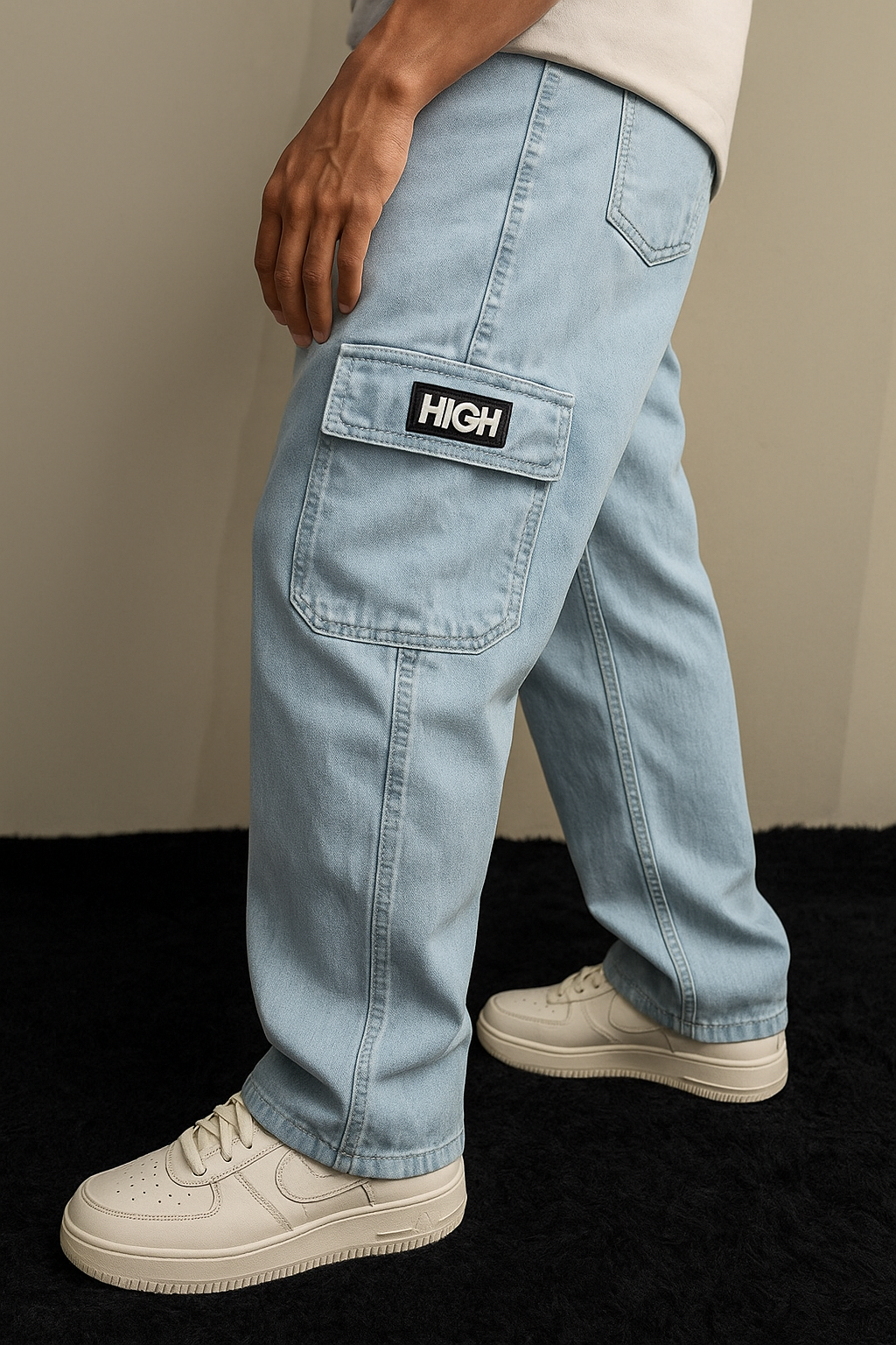 Calça Cargo High Clara