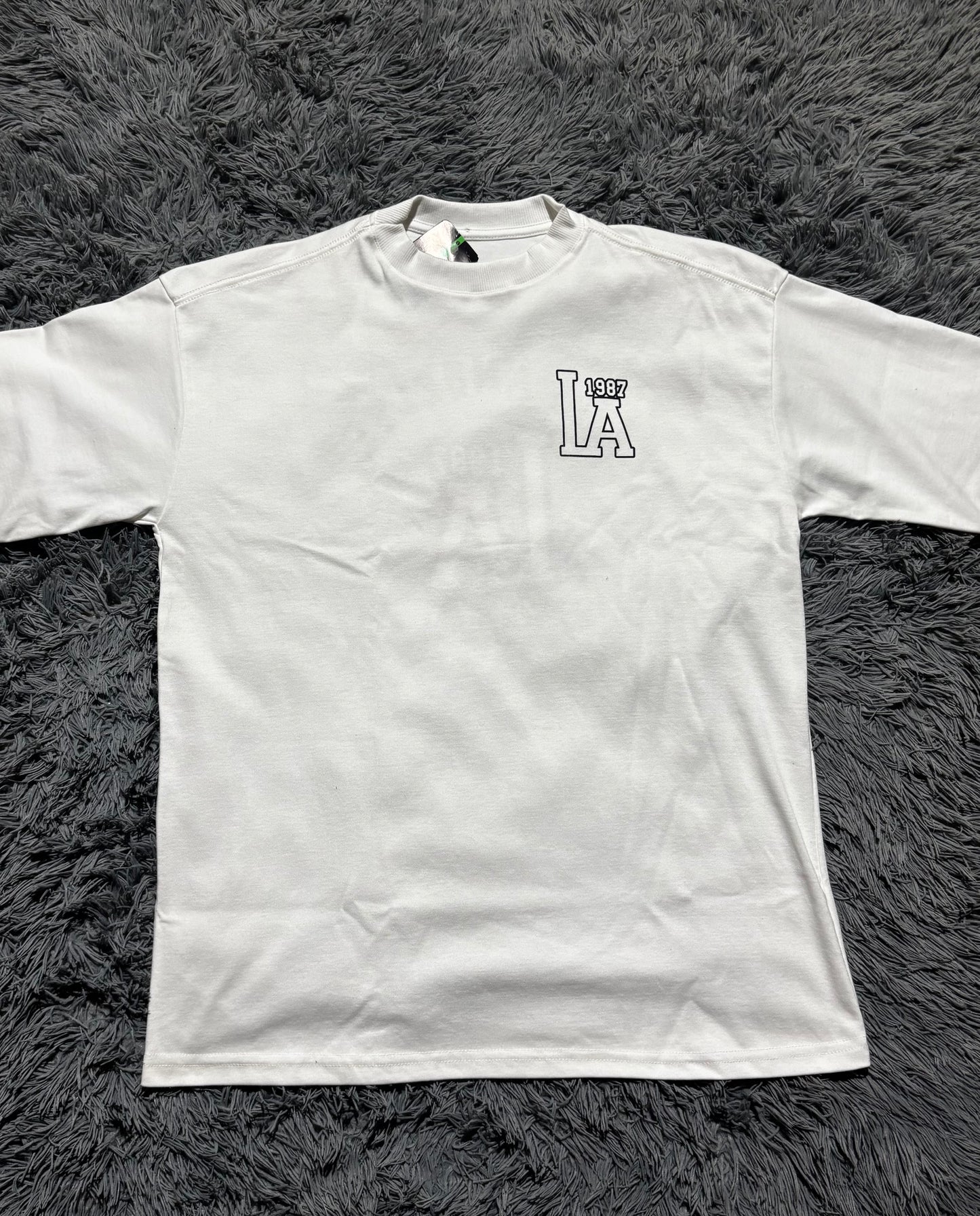 Camiseta Suedine Oversized LA