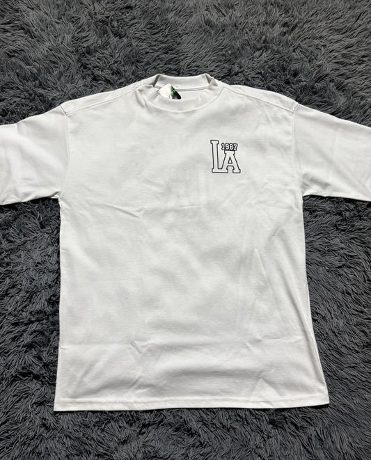 Camiseta Suedine Oversized LA