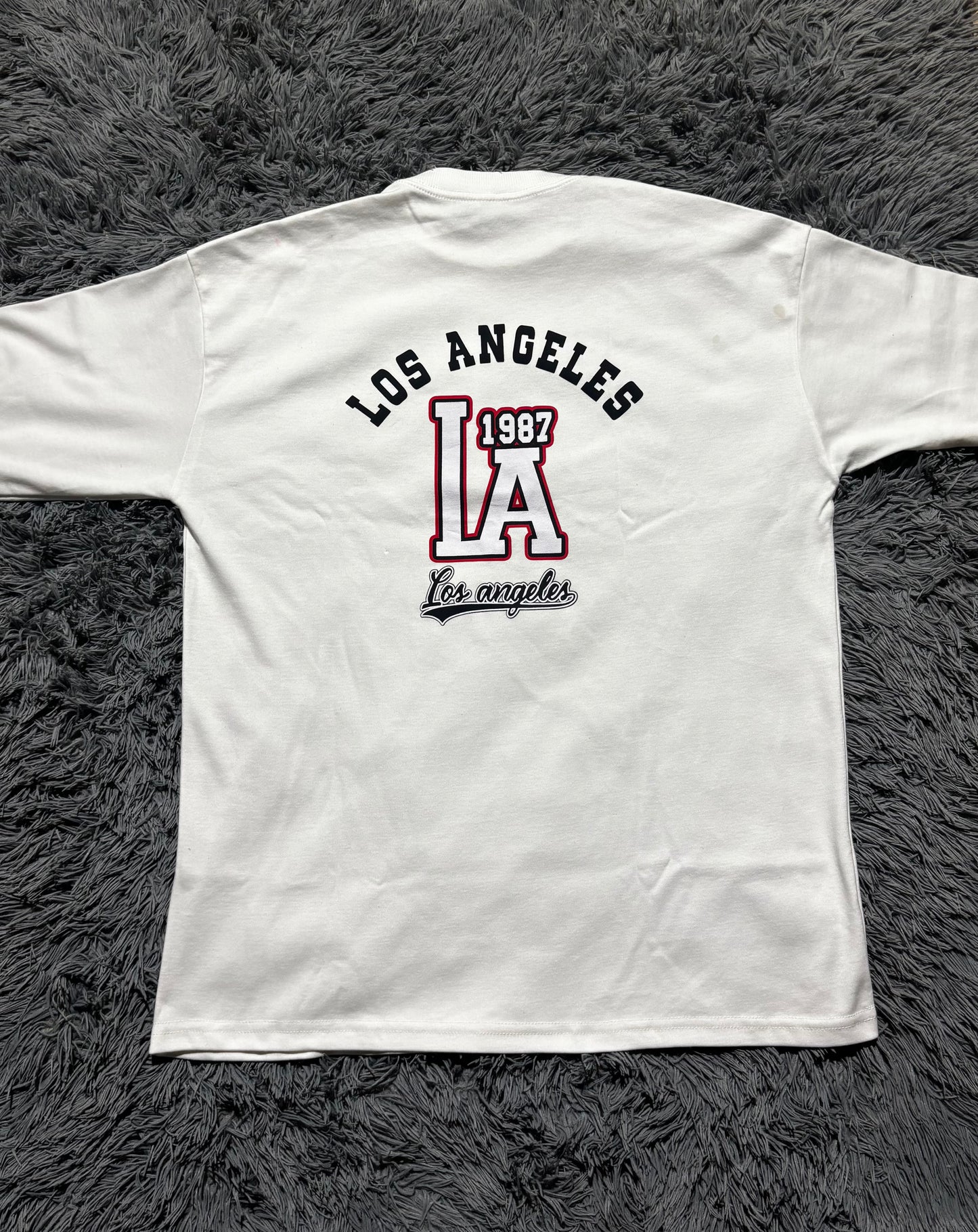 Camiseta Suedine Oversized LA