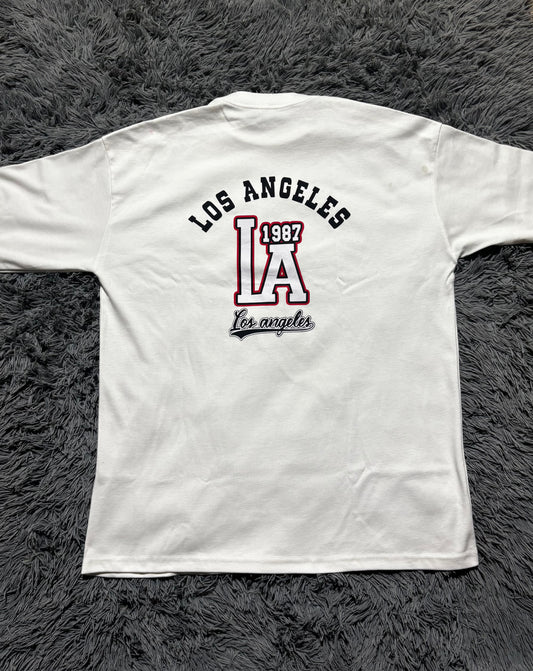 Camiseta Suedine Oversized LA